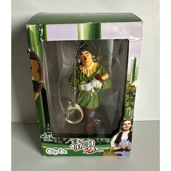 Kurt Adler Wizard Of Oz Scarecrow Clip On Key Chain - Picture 1 of 6